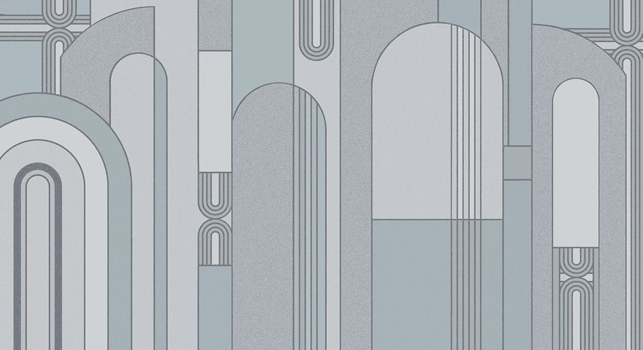 Carta da parati stile orientale botanica