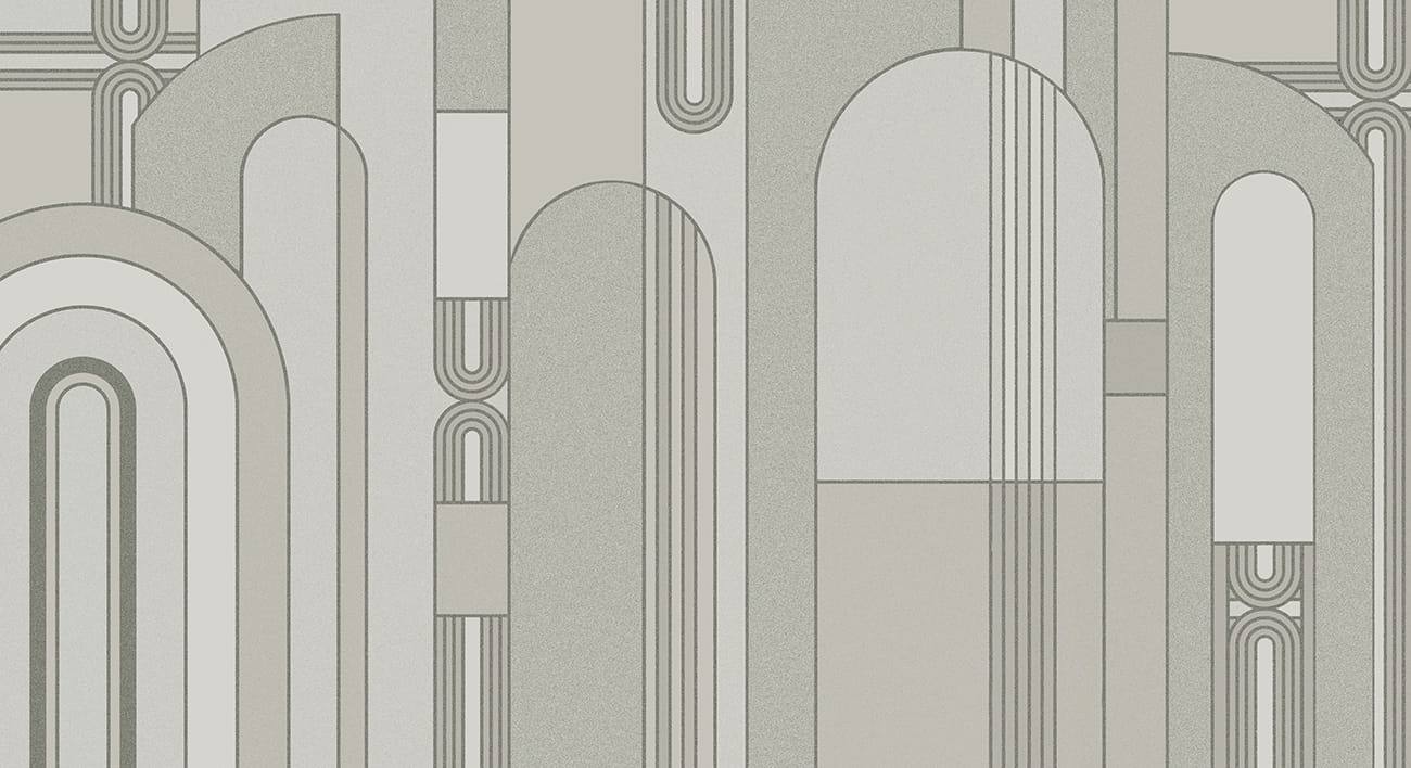 Carta da parati botanica orientale canne bambù