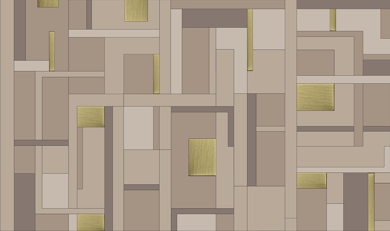 Carta da parati colori soft beje tortora oro