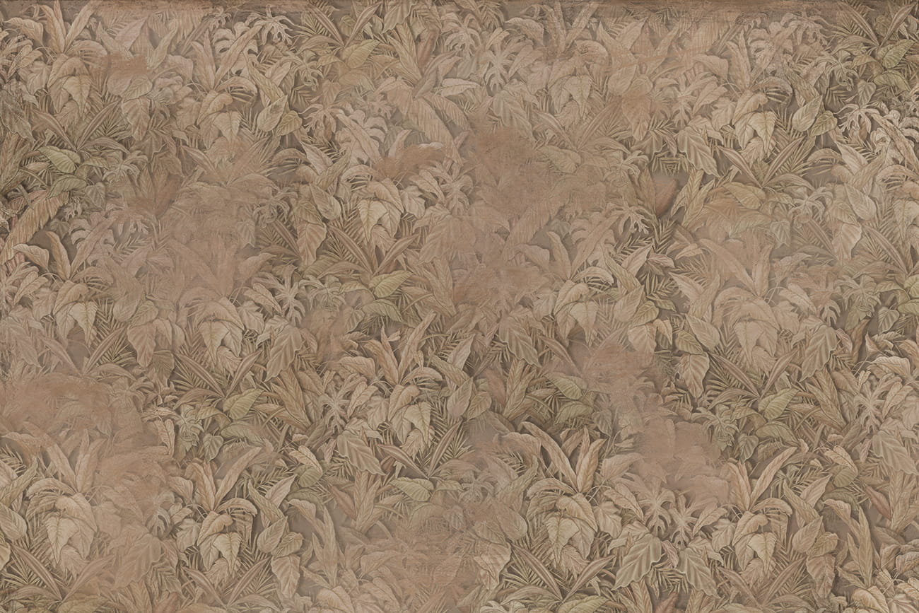 Carta da parati con boiserie classica realistica di colore grigio chiaro